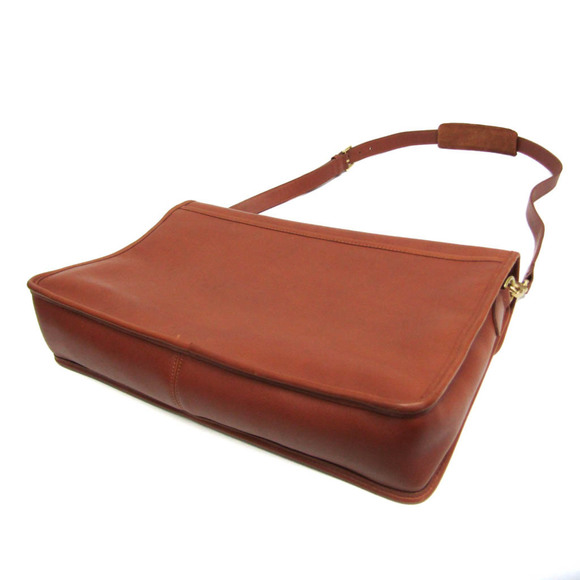 COACH Old 5265 Men's Leather Briefcase,Shoulder Bag Brown - Picture 2 of 10